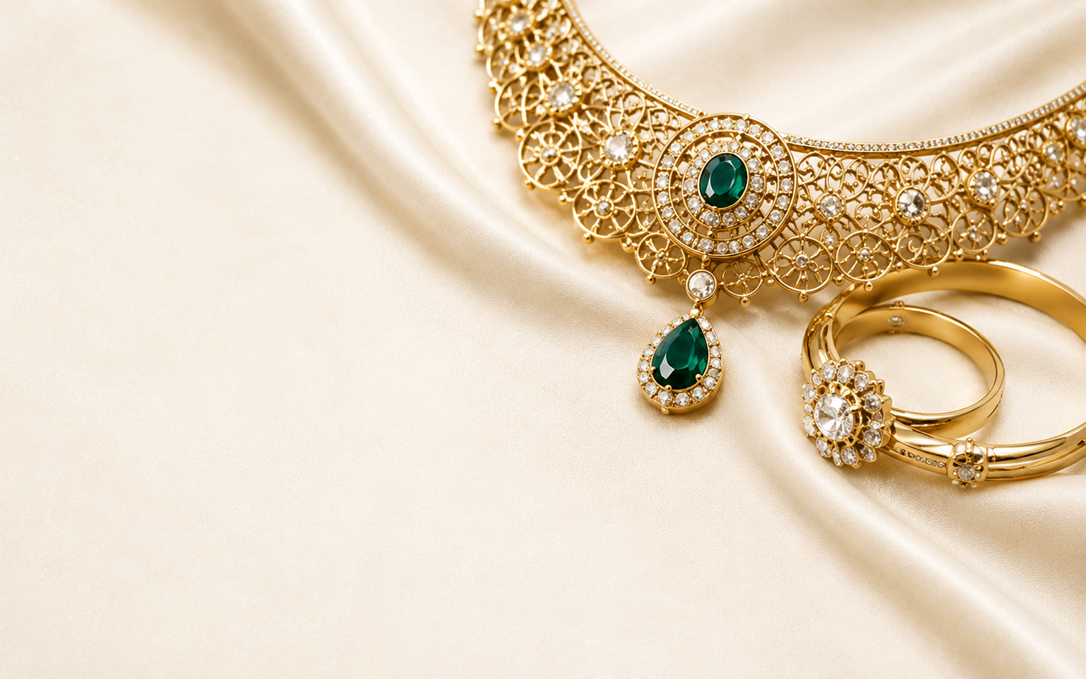 Heritage gold necklace